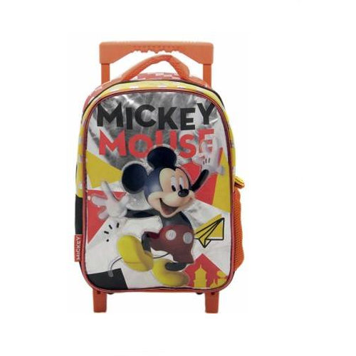 Mochila Mickey 12 Con Carro Km032