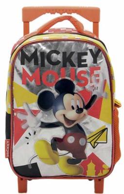 Mochila Mickey 12 Con Carro Km032