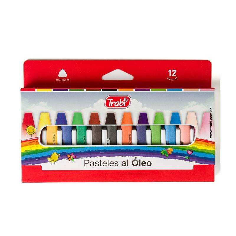 Pastel Al Oleo *12 Trabi