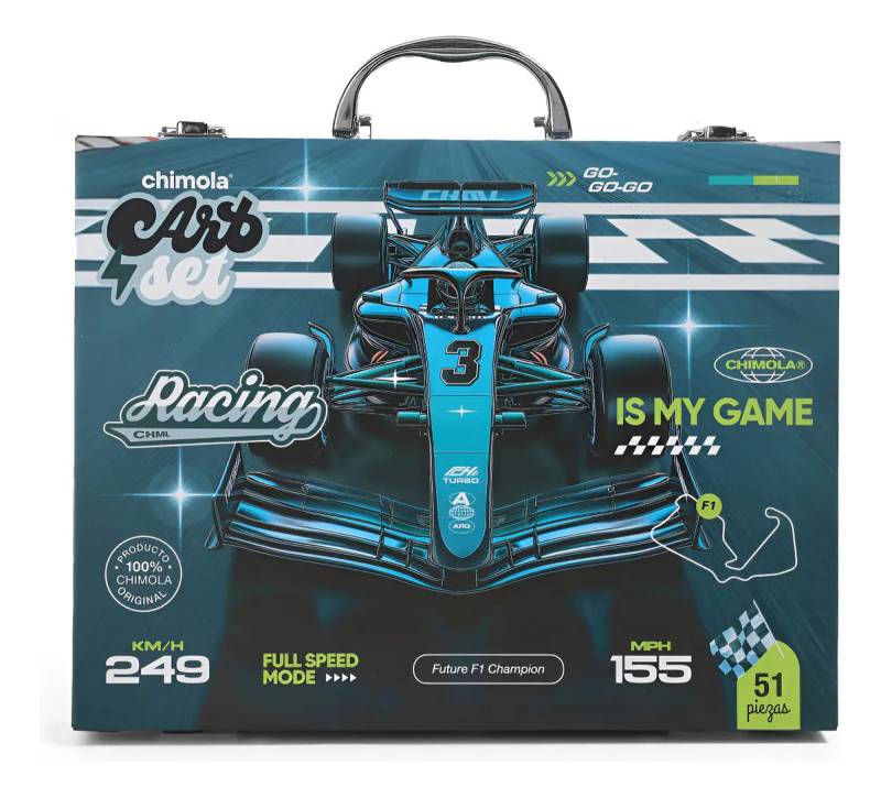Art Set 51 Piezas Racing Car St82