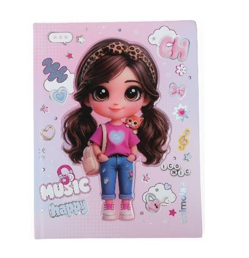 Cuaderno A5 St252 Girl
