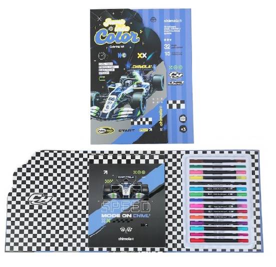 Coloring Set Xl St333 Car