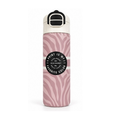 Botella Wild Cebra Pink Bz193