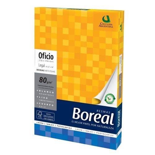 Resma Boreal Of *80Gr