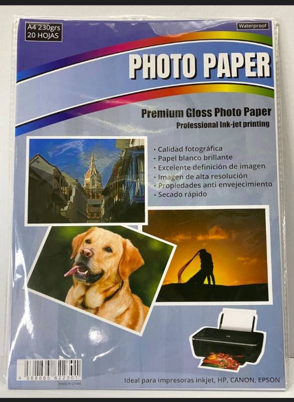 Papel Foto Rexon 230 *20Hj