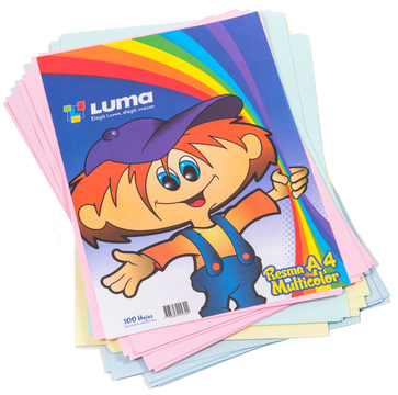 Resma Luma Color A4 *100