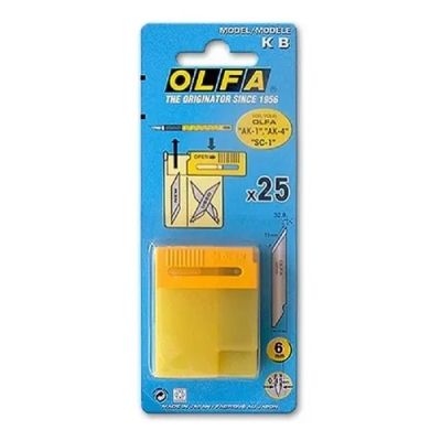 Rep.cuchilla Olfa 6Mm *25
