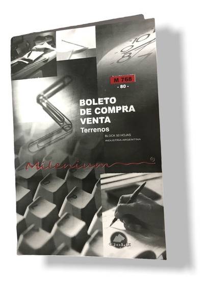 Boleto Cpra/Vta. Terreno 7768