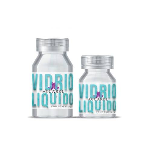 Kit P/Vidrio Liquido 150Cc Acuarel