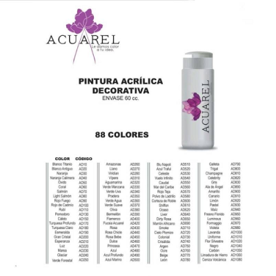 Acrilico Acuarel 60Cc 280 Al 540