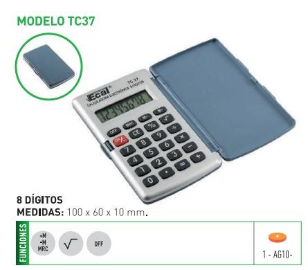 Calculadora Ecal Tc37