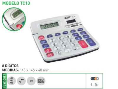 Calculadora Ecal Tc10