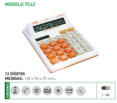 Calculadora Ecal Tc42
