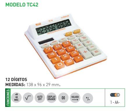 Calculadora Ecal Tc42
