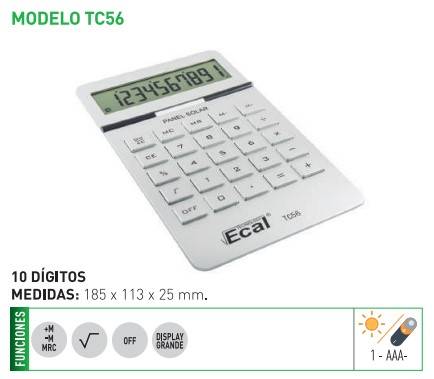 Calculadora Ecal Tc56