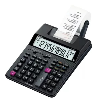 Cal.casio C/Rollo Hr-100