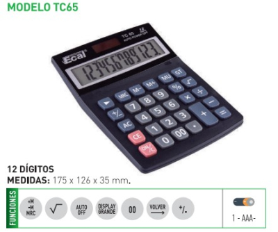 Calculadora Ecal Tc65