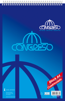 Block Congreso A4 C/Esp. *80H