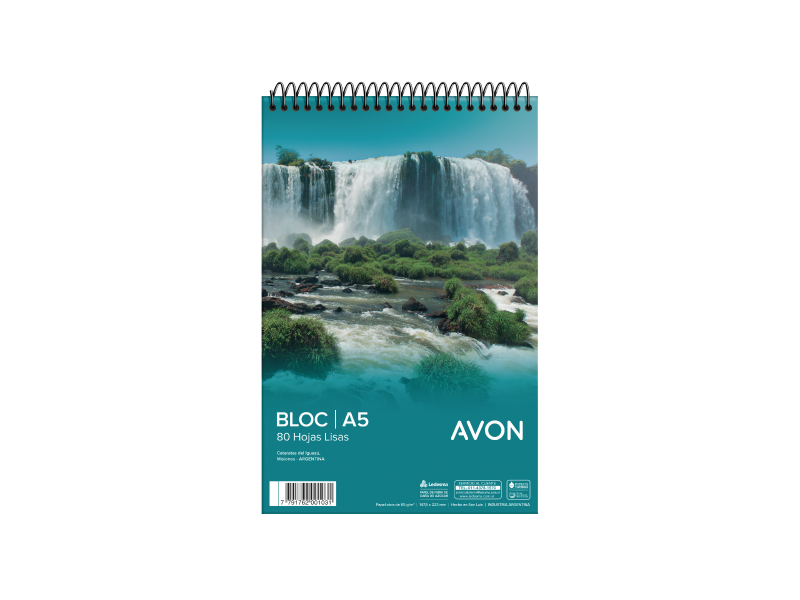 Block Avon A5 C/Espiral *80