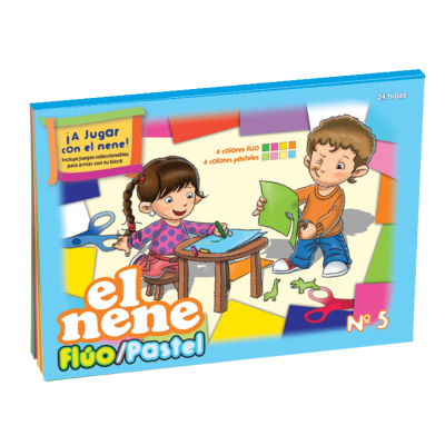 Block El Nene Fluo/Pastel