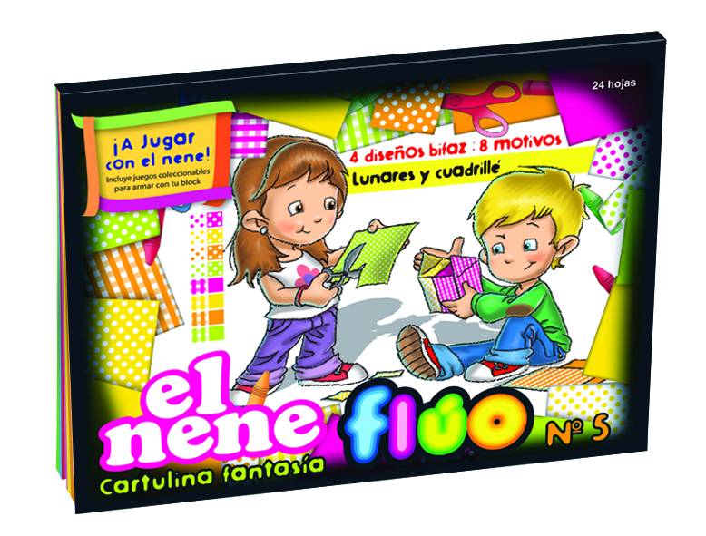 Block El Nene Fantasia Fluo Nø5