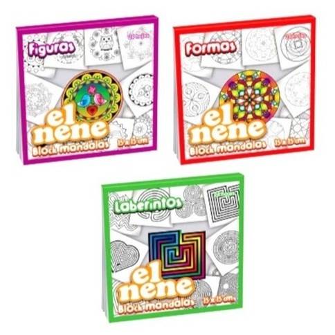 Block El Nene Mandalas 15*15