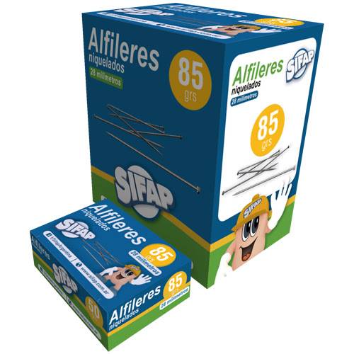 Alfileres Sifap 85Gr