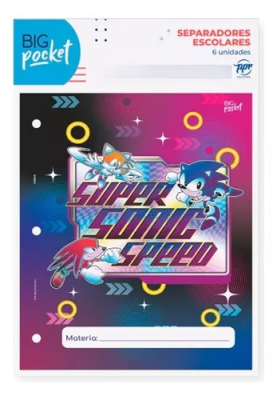 Separadores Num 3 Sonic 2025