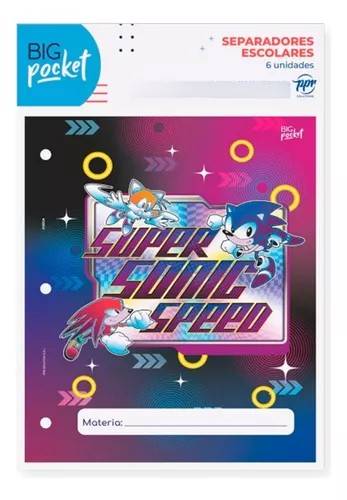 Separadores Num 3 Sonic 2025