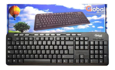 Teclado Global K227Bk