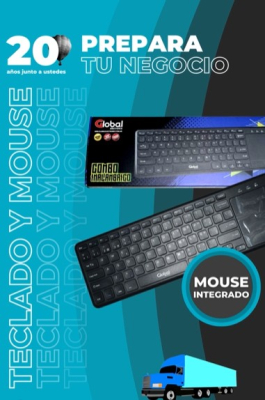 Teclado Global Combo Inalambric 601