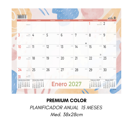 Planificadores 38*28 Color 3339