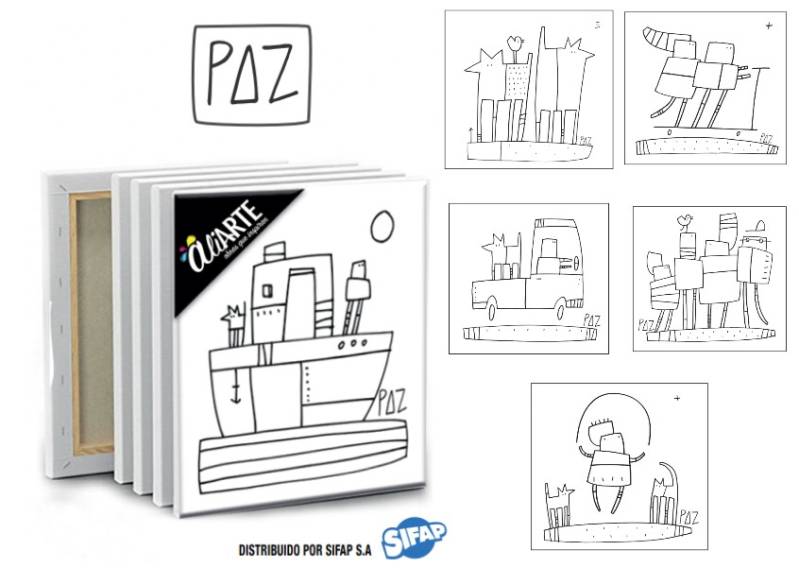 Bastidor Sifap 30X30 Paz