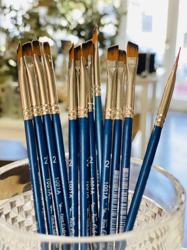 Pincel Lama Angular 1001A Num 06