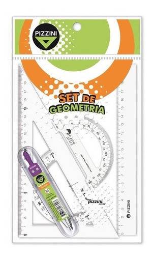 Set Geometria Pizzini 4214 C/Compas