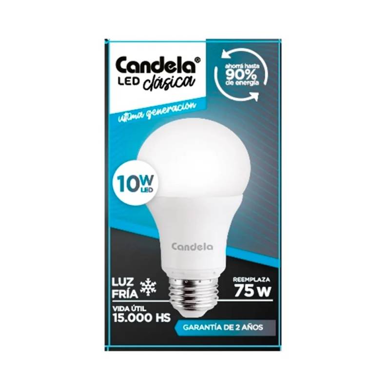 Lampara Candela 10W Fria