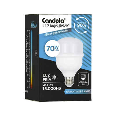 Lampara Candela 70W Fria