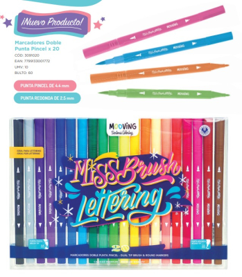 Marc.mooving Duo Pincel *20