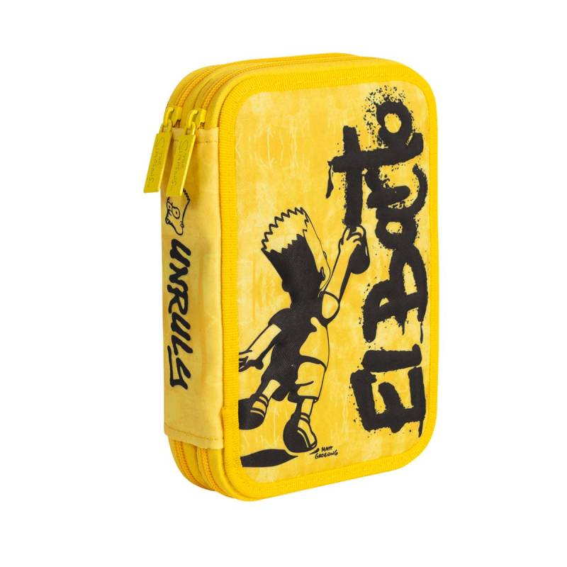 Cartuchera 2P Simpsons 2026