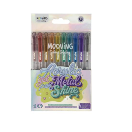 Bol.mooving Gel Metalic Retr.*10