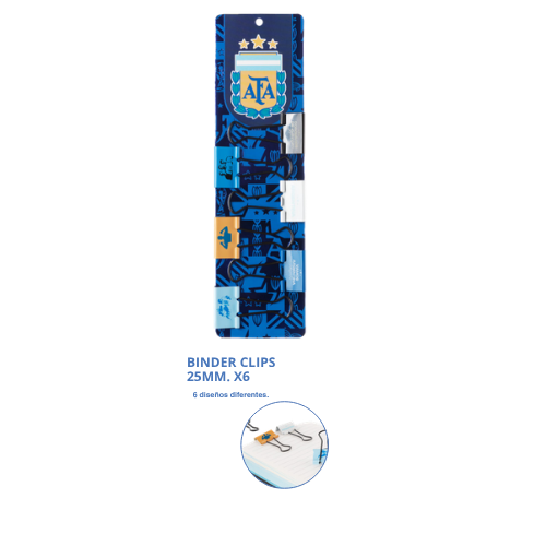Afa Binder Clips 25Mm *6 2292020201