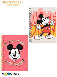 Cuad.td 16*21 *80H Esp.mickey 2025
