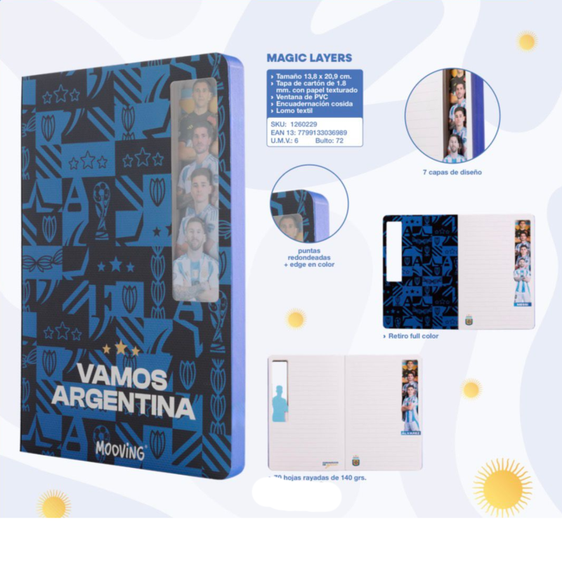 Cuaderno Magic Layers Afa 1260229