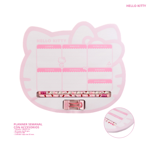 Hello Kitty Planner Sem C/Acc 20401