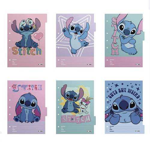 Separadores A4 Stitch 2027