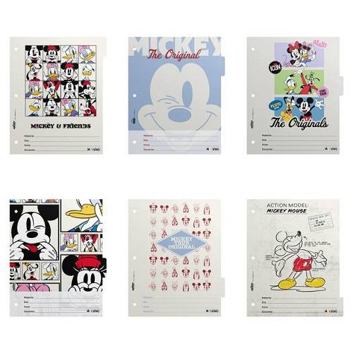 Separadores Num 3 Mickey 2027