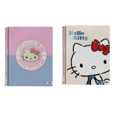 Cuad.univer.mooving H.kitty 2027