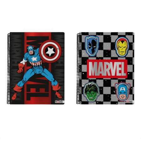 Cuad.univer.mooving Marvel 2027