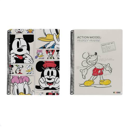 Cuad.univer.mooving Mickey 2027