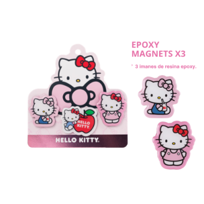 Hello Kitty Epoxy Magnets *3 050603